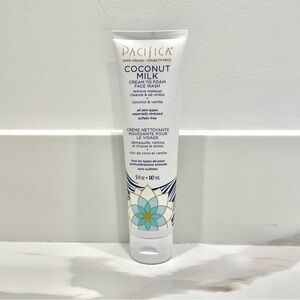 🟣2/$20 NEW Pacifica Coconut Milk Cream To Foam Face Wash